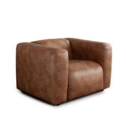 Hyde Chair - Saddle Brown